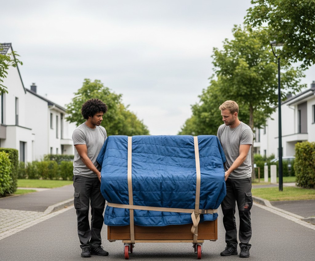 Transport professionnel de piano à Houilles
