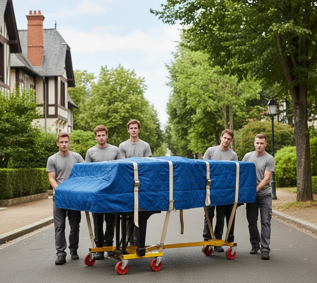 Transport de piano au Vésinet
