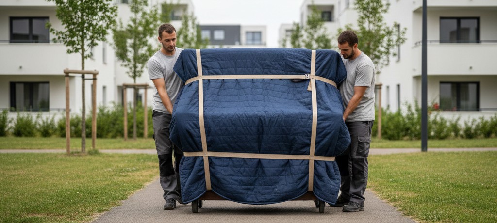 Transport professionnel de piano à Montigny-le-Bretonneux