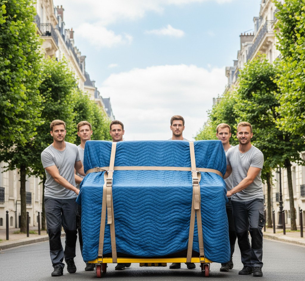 Transport de piano à Saint-Germain-en-Laye